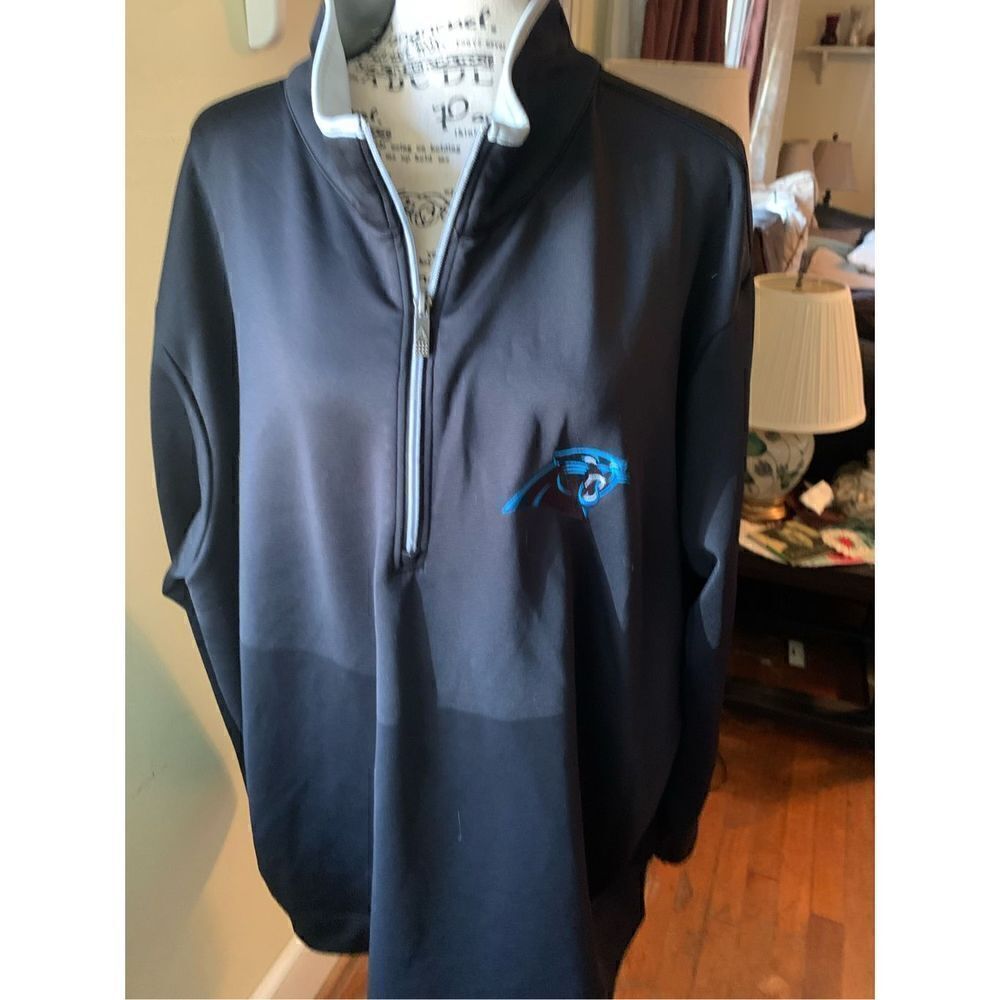 Antiqua Carolina Panthers Pullover